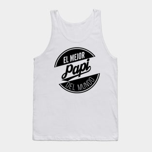 El Mejor Papi Del Mundo Camiseta T-Shirt Tank Top